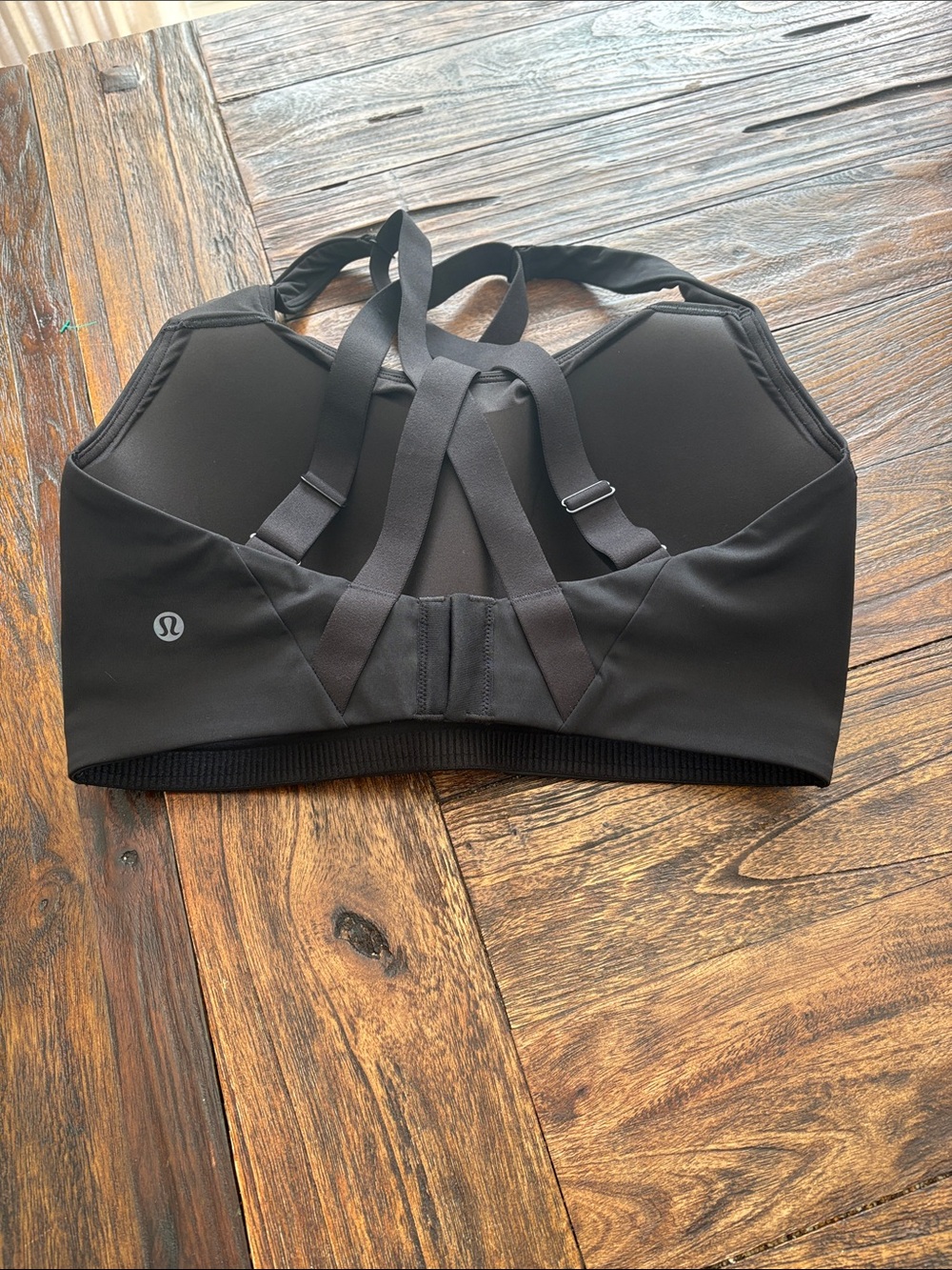 lululemon Black Strappy Sports Bra
